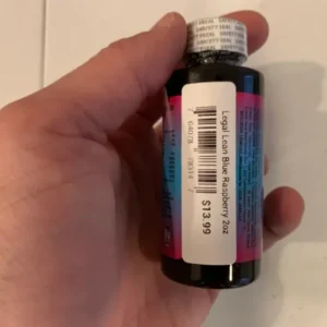 Legal Lean Syrup Blue Raspberry