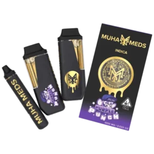 MUHA MEDS PURPLE PUNCH 2 GRAMS DISPOSABLE| INDICA – Muha Meds